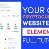 How to Create a Cryptocurrency Website with WordPress and Elementor Full Tutorial