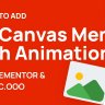 How to add off canvas menu in Wordpress with Elementor and Dynamico